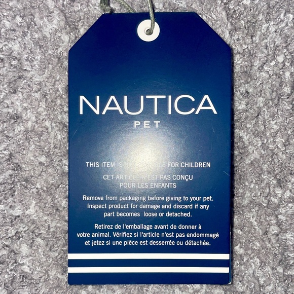 Brand New Nautica Gray Chenille Dog Sweater - Picture 5 of 10